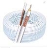 CABO COAXIAL RF 0,4X2,5 95% MALHA 100M BRANCO - CONDUTTI