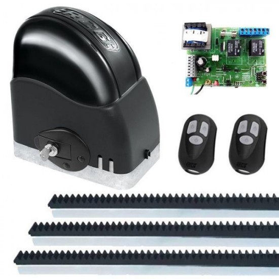 Kit Automatizador Deslizante Portão Eletrônico Slider Slim RCG
