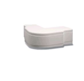 COTOVELO PLANO 90 GRAUS DEXSON 32X12CM BRANCA - SCHNEIDER