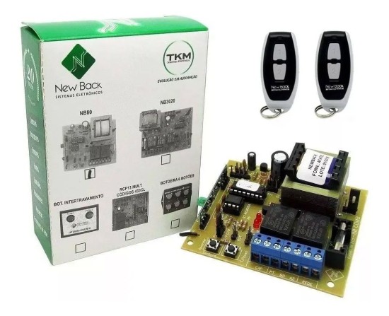 CENTRAL NEW BACK PORTAO AUTOMATICO PLACA GAREN COMBAT GME