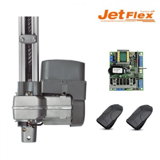 Motor de Portão Basculante Levante Jet Flex 1/4 HP Acionamento de 2 Metros PPA