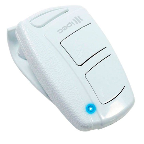 Controle Remoto TOP SAW 433,92M Branco Ipec, Alarme, Portão Eletronico