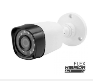 Câmera Híbrida 4 em 1 Bullet Full HD 1080p Infravermelho 25 Metros - HB