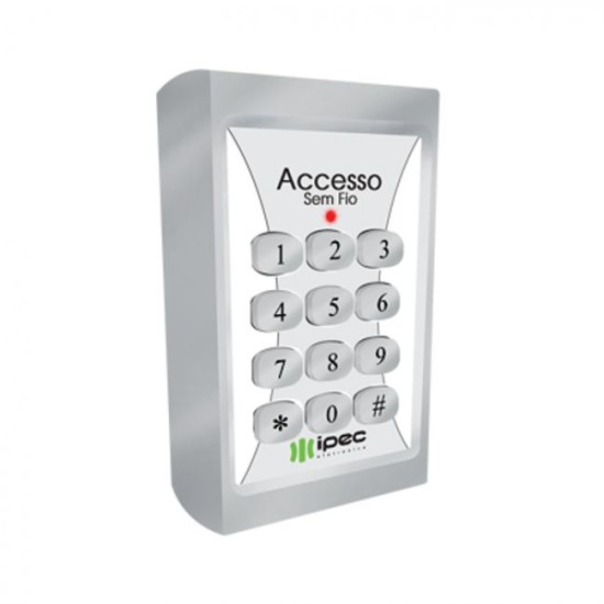 Senha de Acesso Sem Fio 4 Canais 433Mhz IPEC 28978