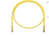 PATCH CORD CAT5E C/ BOOT 3,048M SLIM AMARELO AMP