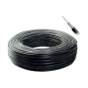 Cabo Alta Isolação 5MM 50 Metros Preto