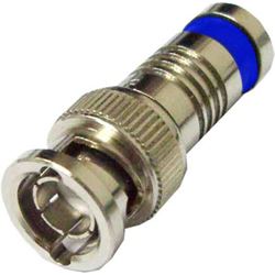 Conector De Compressão Rg59 Bnc - 10 Pc