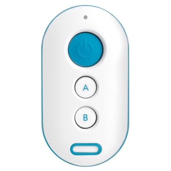 Controle Remoto Intelbras XAC 4000 Smart Azul, Alarme, Portão Eletronico 433,92 MHz