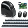 Kit Automatizador Deslizante Motor Portão Eletrônico Slider FAST (Rápida Abertura do Portão) RCG