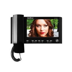 Módulo Interno Vídeo Porteiro Intelbras Iv 7000 Hs Preto