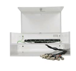 RACK MANAGER BOX MINI LIGHT HD HIBRIDO P/ 08 CANAIS BRANCO - MAX E