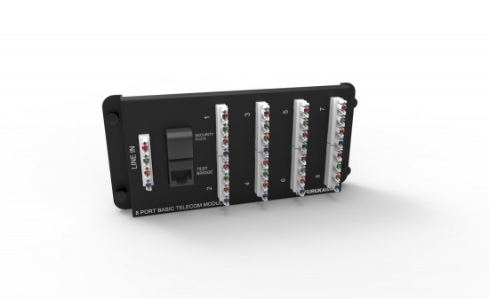 CDM – MODULO TELECOM 8 PORTAS