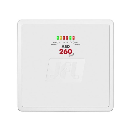 Central de Alarme JFL Com Discadora Telefônica Integrada ASD-260