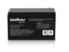 BATERIA 12V PARA CENTRAL DE ALARME XB 12AL - INTELBRAS