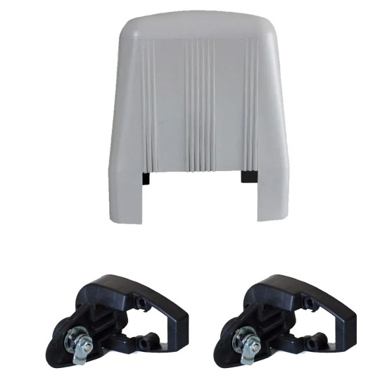 CARENAGEM TAMPA CAPA MOTOR PORTÃO ROSSI DESLIZANTE DZ4SK - DESTRAVAMENTO ROSSI