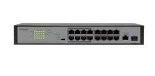 SWITCH 16P FAST POE COM 1P GIGABIT E 1P SFP SF 1811 POE INTELBRAS