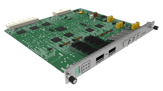Modulo de Serviço 4 Portas GPON SFP c/ Redundância para Chassi Concentrador Óptico GPON FK-OLT-G2500