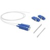 Kit Pigtail óptico Simplex Sm(9) Sc/upc F2x 1,5m