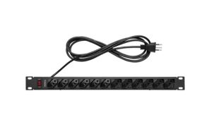 PROTETOR ELETRONICO C 12 TOMADAS P RACK - EPR 212PLUS - INTELBRAS