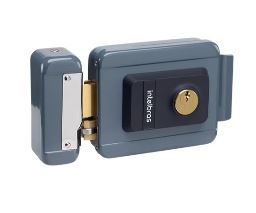 FECHADURA ELETRICA DE CILINDRO AJUSTAVEL FX 2000 AJ CINZA