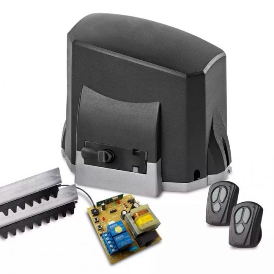 Kit Motor Portão Eletrônico 1/4 HP Automatizador Deslizante KDZ FIT Garen