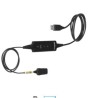 CORDAO HEADSET QD P/ USB C/ TECLAS DE CONTROLE VOLUME E MUDO QDU 2