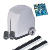 Kit Motor Portão Eletrônico 1/2 HP Deslizante Light 500 R Peccinin
