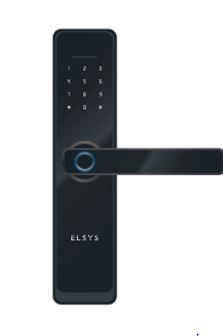 FECHADURA DIGITAL DE EMBUTIR WI-FI COM BIOMETRIA ESF-DE4000B