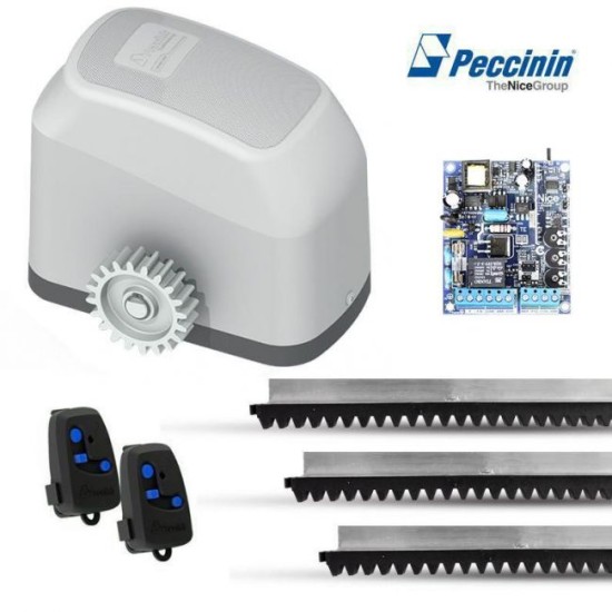 Kit Motor Portão Eletrônico Gatter Peccinin Automatizador Fast S-Board 1000