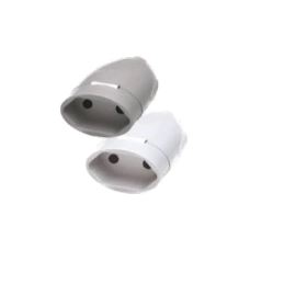 TOMADA DESMONTAVEL 2P+T ATE 20A/250V (A GRANEL - COR BRANCA)