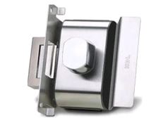 FECHADURA PV90 1F-B AF INOX C/ PUXADOR C/ MACANETA - HDL