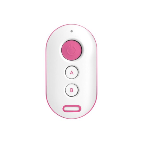 Controle Remoto Intelbras XAC 4000 Smart Rosa, Alarme, Portão Eletronico 433,92 MHz