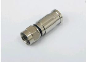 CONECTOR DE COMPRESSÃO RG 59 LONGO - FASGOLD