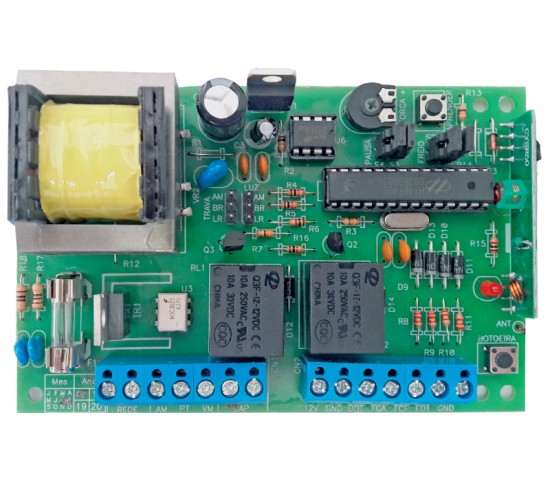 Central de Comando NB 28 Central Quadrada Multi-códigos 433 com Freio