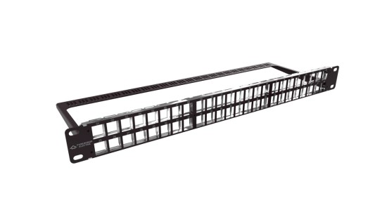 PATCH PANEL DESCARREGADO 48P 1U ALTA DENSIDADE