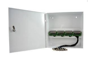 RACK FINE MULT RJ45 8 CANAIS + 4 BALUNS