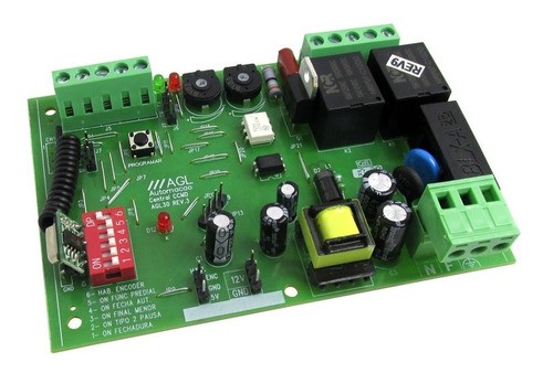 CENTRAL PLACA DE PORTÃO ELETRONICO AGL CCMD-D MOTOR DZ TRINO