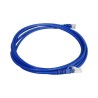 Patch Cord UTP Fast Track CAT5e Azul Com Capa Protetora Moldada 1,5m