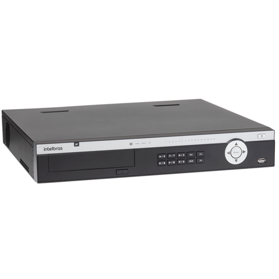 NVR Stand Alone 4K Intelbras NVD 5124 24 Canais, para Camera IP, OnVif