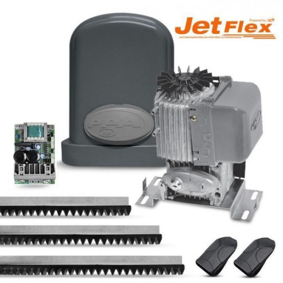 Motor de Portão Automatizador Deslizante Eurus Steel 1/2 HP Jet Flex PPA