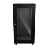 Rack De Piso 24ux19px670mm Desmontado Preto Intelbras - Sts