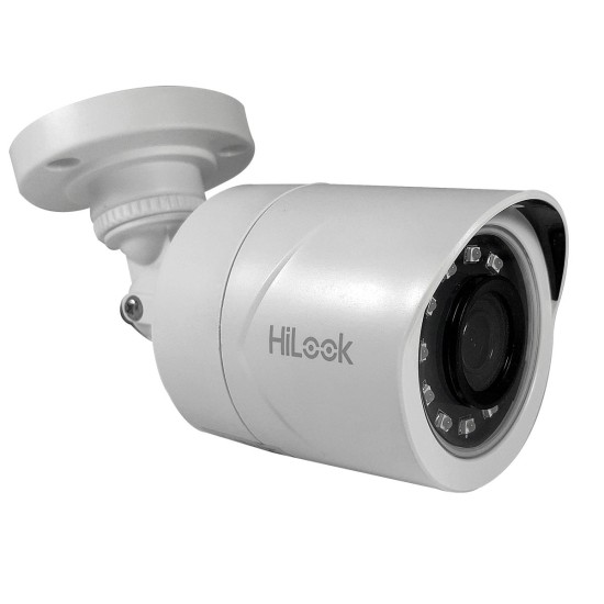 Câmera Hilook Full HD 1080p THC-B120C-P Hikvision com Lente 2,8mm, Visão Noturna 20m, Bullet Resistente à Chuva IP66
