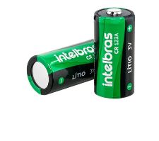 BATERIA DE LITIO 3V CILINDRICA CR 123A - INTELBRAS