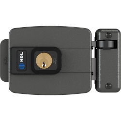 Fechadura C-90 Elétrica Ctrl - Ad Aj Rfid Cinza