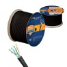 Cabo de Rede Externo/Interno Lan Expert Turbo Link Cat 5e Preto UTP - Bobina 1000m