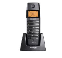 TELEFONE SEM FIO IP INTELBRAS TS 60IP PRETO DECT