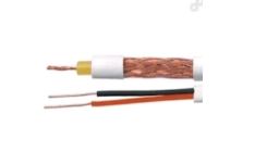 CABO COAXIAL RF 0,4X2,5+BIP 80% MALHA 300M BRANCO CONDUTTI