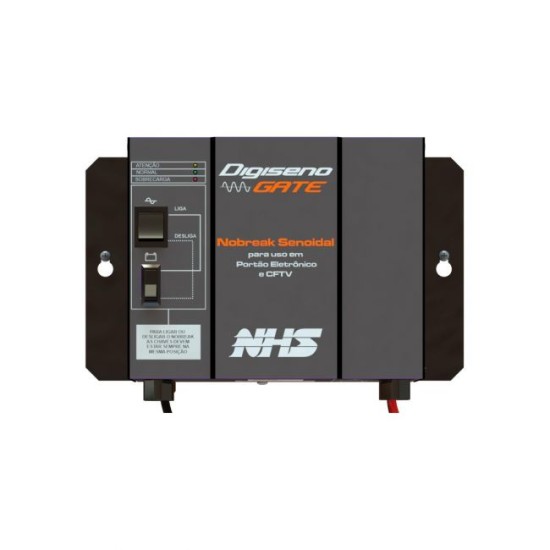Nobreak Digiseno Gate 3/4 HP Senoidal 24V Para Automatizadores e CFTV - NHS