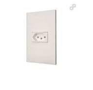 1 TOMADA 2P+T 10A 4X2 BRANCA - PLUS+