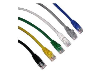 PATCH CORD CAT5E C/ BOOT 3,048M SLIM PRETO AMP